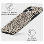 Burga Tough kryt se vzorem a MagSafe pro iPhone 14 Pro Max - Almond Latte 