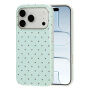 Ochranný kryt s puntíky pro iPhone 17 Pro / 18 Pro - mentolový