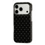 Ochranný kryt s puntíky pro iPhone 17 Pro / 18 Pro - černý