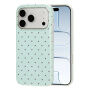 Ochranný kryt s puntíky pro iPhone 17 Pro Max / 18 Pro Max - mentolový