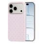Ochranný kryt s puntíky pro iPhone 17 Pro Max / 18 Pro Max - růžový