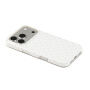 Ochranný kryt s puntíky pro iPhone 17 Pro Max / 18 Pro Max - bílý
