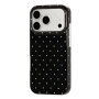Ochranný kryt s puntíky pro iPhone 17 Pro Max / 18 Pro Max - černý