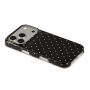 Ochranný kryt s puntíky pro iPhone 17 Pro Max / 18 Pro Max - černý