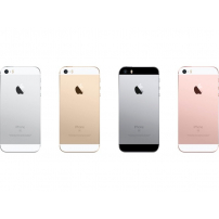 Zadní náhradní kryt včetně tlačítek pro Apple iPhone SE (2016) - růžově zlatý (Rose Gold)