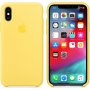 Apple silikonový kryt pro iPhone XS - kanárkově žlutý