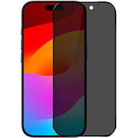 NORTHJO tvrzené 2.5D Anti-Spy sklo s černým rámečkem pro iPhone 18 Pro