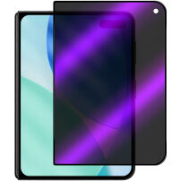 NORTHJO tvrzené 2.5D Anti-Spy a Anti-Blue-Ray sklo s černým rámečkem na přední displej pro iPhone Duo