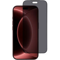Matné tvrzené Anti-Spy sklo s černým rámečkem pro iPhone 18 Pro Max