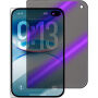 Tvrzené 2.5D Anti-Spy a Anti-Blue-Ray sklo s černým rámečkem na přední displej pro iPhone Duo