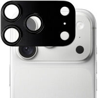 XDcase tvrzené sklo s kovovým rámečkem k ochraně čoček fotoaparátu pro iPhone 18 Pro - černé