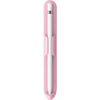 LOVE MEI samolepící pouzdro pro přichycení na iPad pro Apple Pencil 1 / 2 / USB-C / Pro - růžové