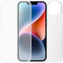 Dvoudílné pouzdro na přední i zadní stranu pro iPhone 14 - čiré
