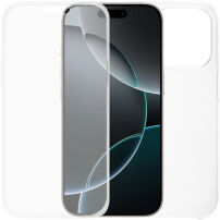 Dvoudílné pouzdro na přední i zadní stranu pro iPhone 16 Pro - čiré