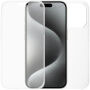 Dvoudílné pouzdro na přední i zadní stranu pro iPhone 15 Pro Max - čiré