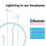 WEKOME YB13 sluchátka s konektorem Lightning - modrá