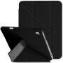 XDcase Y-fold pouzdro s origami stojánkem a prostorem na Apple Pencil pro iPad mini 6 / mini 7 - černé