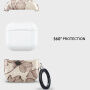Burga obal se vzorem a karabinou pro AirPods 4 / 5 - Barely Yours