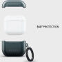 Burga obal s karabinou pro AirPods 4 / 5 - Black Hole