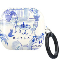 Burga obal se vzorem a karabinou pro AirPods 4 / 5 - Sobremesa