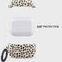 Burga obal se vzorem a karabinou pro AirPods Pro 3 - Almond Latte