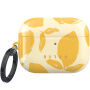 Burga obal se vzorem a karabinou pro AirPods Pro 3 - Lemon Tart