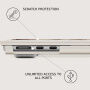Burga matný kryt se vzorem pro MacBook Air 13" (A2681 / A3113 / A3240 / A3449) - Nocturnal
