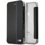 BMW pouzdro Carbon Book pro iPhone SE (2020/2022) / 8 / 7 - černé