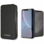 Guess Bundle pouzdro a tvrzené sklo pro iPhone XR / 11 - černé