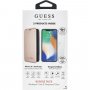 Guess Bundle pouzdro a tvrzené sklo pro iPhone XR / 11 - růžovozlaté