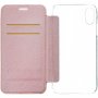 Guess Bundle pouzdro a tvrzené sklo pro iPhone XR / 11 - růžovozlaté