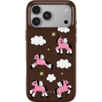 Burga Tough kryt se vzorem a MagSafe pro iPhone 17 Pro / 18 Pro - Cloud Hopping