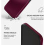 Burga Tough kryt s MagSafe pro iPhone 17 Pro / 18 Pro - Dark Cherry