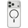 Spigen Ultra Hybrid transparentní kryt s šedým MagSafe pro iPhone 17 Pro / 18 Pro - čirý