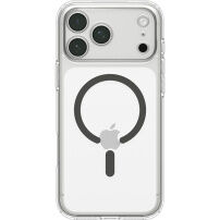 Spigen Ultra Hybrid transparentní kryt s šedým MagSafe pro iPhone 17 Pro / 18 Pro - čirý