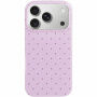 Ochranný kryt s puntíky pro iPhone 17 Pro Max / 18 Pro Max - fialový