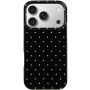 Ochranný kryt s puntíky pro iPhone 17 Pro Max / 18 Pro Max - černý
