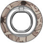 Burga Barely Yours magnetický MagSafe otočný 360° stojánek pro iPhone - stříbrný