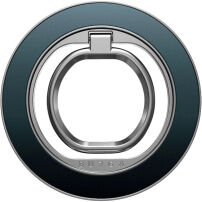 Burga Black Hole magnetický MagSafe otočný 360° stojánek pro iPhone - stříbrný