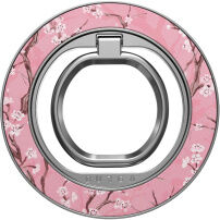 Burga Sakura magnetický MagSafe otočný 360° stojánek pro iPhone - stříbrný
