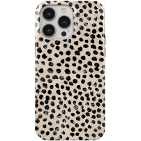 Burga Tough kryt se vzorem a MagSafe pro iPhone 14 Pro Max - Almond Latte 