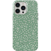 Burga Tough kryt se vzorem a MagSafe pro iPhone 14 Pro Max - Lush Meadows
