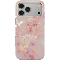 Burga Tough kryt se vzorem a MagSafe pro iPhone 17 Pro / 18 Pro - Golden Coral