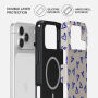 Burga Tough kryt se vzorem a MagSafe pro iPhone 17 Pro / 18 Pro - Love Me Right