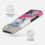 Burga Tough kryt se vzorem a MagSafe pro iPhone 17 Pro / 18 Pro - Milos
