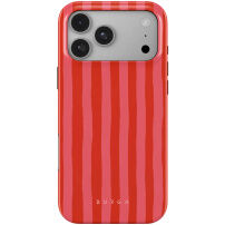 Burga Tough kryt se vzorem a MagSafe pro iPhone 17 Pro / 18 Pro - Pomegranate