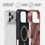 Burga Tough kryt se vzorem a MagSafe pro iPhone 17 Pro / 18 Pro - Tender Kiss