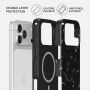 Burga Tough kryt se vzorem a MagSafe pro iPhone 17 Pro / 18 Pro - Void