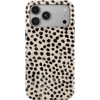 Burga Tough kryt se vzorem a MagSafe pro iPhone 17 Pro Max / 18 Pro Max - Almond Latte