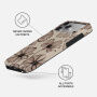 Burga Tough kryt se vzorem a MagSafe pro iPhone 17 Pro Max / 18 Pro Max - Barely Yours